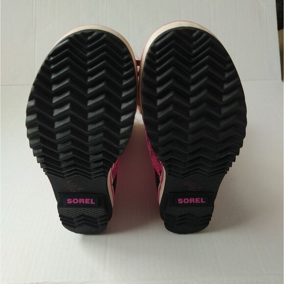 Sorel Pink Tofino Faux Fur Ice Rubber Boots - Picture 8 of 11
